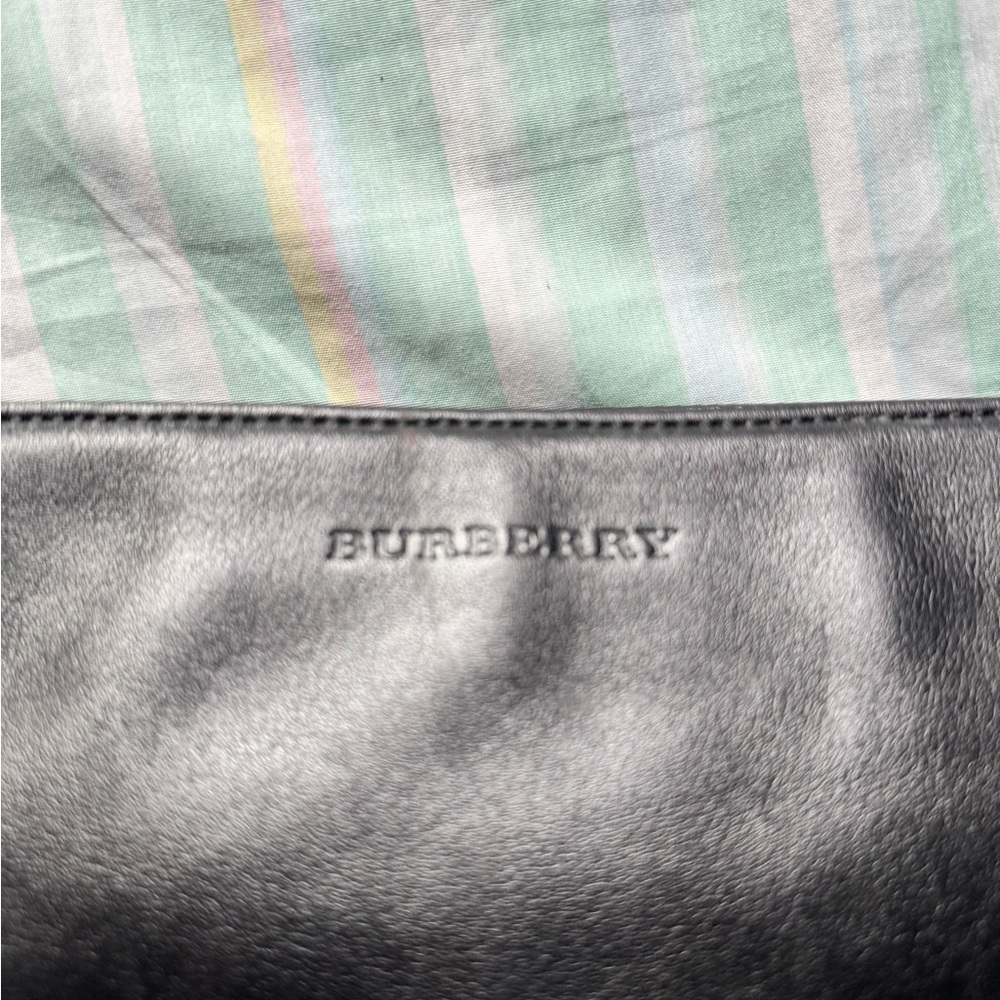 Burberry Black Leather Crossbody Bag